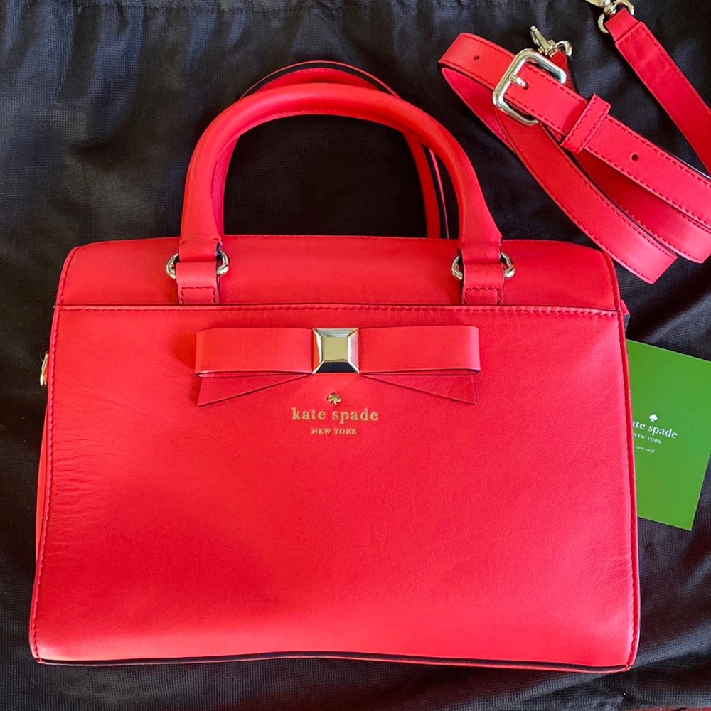 ♠️ Kate Spade Satchel/Crossbody with Bow